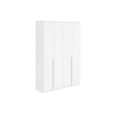 Guarda Roupa 4 Portas  e 2 Gavetas Alonzo Plus Branco - Lopas