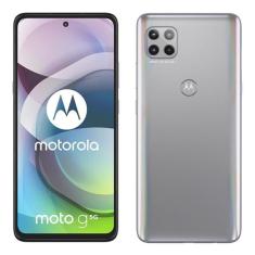 Usado: Motorola G 5G 128 GB Prata - Muito Bom