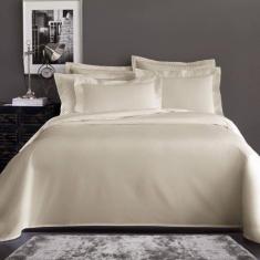 Jogo de Cama Percal 400 Fios 100% Algodão Egípcio Queen 4 Peças - Casa
