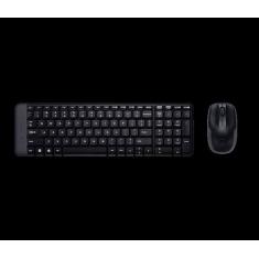 Kit Mouse E Teclado Logitech Mk220 Sem Fio Pto