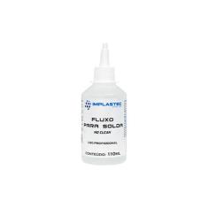 Fluxo para solda no clean frasco 110ml - Implastec