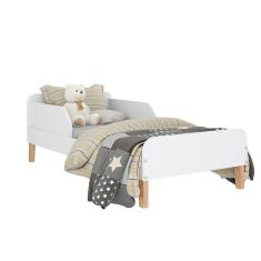 Mini Cama Infantil Bambini Proteção Mimo  - Branco