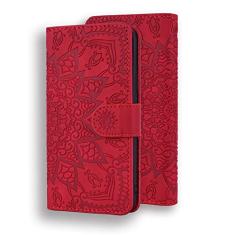 YBFJCE Capa para Samsung Galaxy A14 5G, capa carteira para Samsung A14 5G, capa protetora de couro PU à prova de choque à prova de quedas, capa de telefone flip com suporte magnético para cartão para