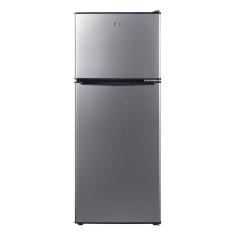 Geladeira Refrigerador Compacto HQ Defrost 140 Litros Preto/Inox HQ-140RDF - 220V
