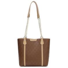 Bolsa De Lado Ombro Alça Transversal Reforçada Feminina-Feminino