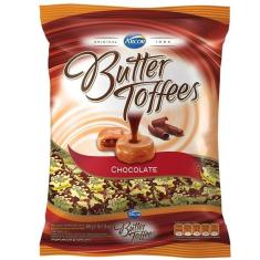 Bala Butter Toffee Chocolate Pacote 500g