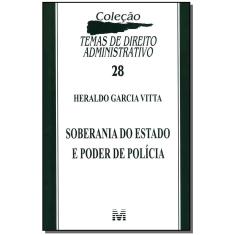 Livro - Soberania do Estado e poder de polícia - 1 ed./2011