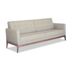 Sofá  3 Lugares Brooks Linho Areia 230 cm