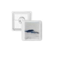 Clouds Fog Sky Mountain Nature Forest Teclado mecânico PBT Gaming Upgrade Kit