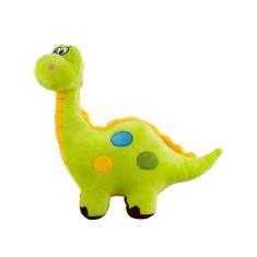 Dinossauro Pescoçudo Verde 32Cm - Pelúcia
