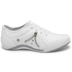 Tênis Feminino Kolosh Casual Calce Fácil Palmilha Gel Brilho