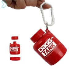 Porta Suplemento Dagg Tank Chaveiro Whey Protein Comprimidos Reservató