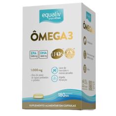 Ômega 3 1000mg 180 Cápsulas Equaliv