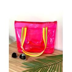 Bolsa Colorida Feminina Sacola Grande De Praia Verão - Atelier dos Bor