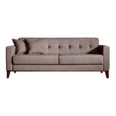 Sofá 3 lugares Kivik Botonê Caqui - Keva