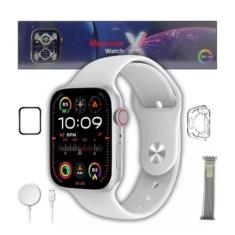 Relógio Smartwatch Watch X Séries 10 Microwear NFC, GPS, Músicas, Jogo