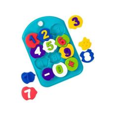 Brinquedo de Encaixar Puzzle Mania Números - Ta Te Ti 25 Peças