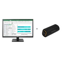 Monitor LG 24BL550J-B - Full HD, IPS, 75Hz, HDMI e OnScreen Control + LG XBOOM XG7 Caixa de som Bluetooth Portátil  - 24BL550J.XG7