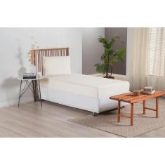 Jogo de Lençol Solteiro 2 Peças 300 Fios Ponto Palito e Elástico Versa