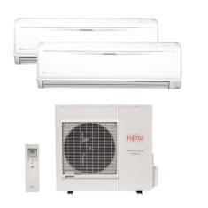 Ar Condicionado Multi Bi Split Inverter Fujitsu 1x18000+1x24000 Btus QF 220v 1F AOBG36LBTA4