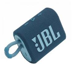 Caixa de Som Portátil à Prova D`água Go 3 Azul - JBL