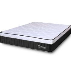 Colchão King Espuma D45 Molas Ensacadas Visco Confort 193x203cm BF Colchões
