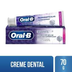 Creme Dental Oral-B 3D White Brilliant Fresh - 70g