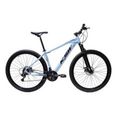 Bicicleta Aro 29 Ksw Aluminio Cambios Shimano 21 Marchas, Azul claro, 