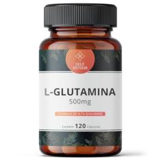 L-Glutamina 500mg 120 Cápsulas