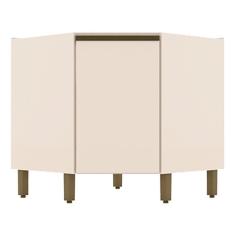 Balcão Canto Oblíquo 1 Porta évelin Off White – Henn