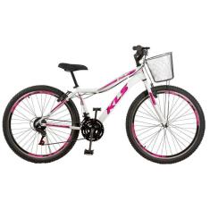 Bicicleta Aro 26 Alum Kls Sport Gold VBrake Mtb 21V Feminina-Feminino