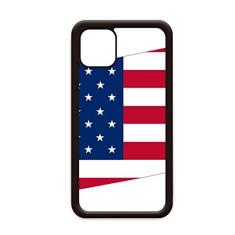 Capa para iPhone 12 Pro Max da Pensilvânia com mapa de estrelas da América para Apple Mini Mobile Case