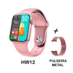 Relógio Smartwatch Inteligente Hw12 40mm Android iOS Bluetooth + Pulse
