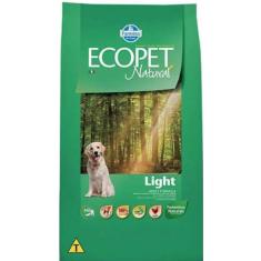 Ração Farmina Ecopet Natural Light para Cães Adultos de Raças Médias e Grandes - 15 Kg