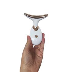 Massageador Facial Redutor De Papadas Rugas Pescoço Rosto - Shopping2M