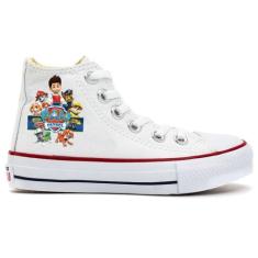 Tênis Infantil Patrulha Canina E Rider Lançamento, Branco, 32