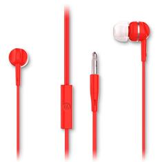 Motorola, Earbuds 105, Fone de Ouvido com Microfone, Vermelho