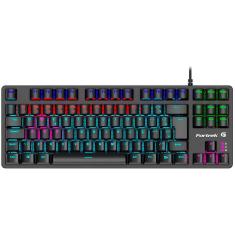 Teclado Gamer Mecanico Fortrek Black Hawk Compact 75939 Switche Outemu Marrom Abnt2