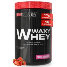 Whey Protein Waxy Whey Pote 900g - Bodybuilders, Morango