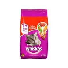 Racao whiskas carne 10kg gatos - MINASSAL/WHISKAS