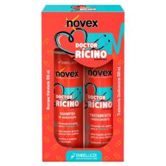 Kit Novex Shampoo E Condicionador Doctor Ricino