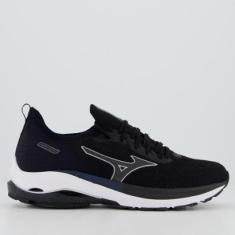 Tênis Mizuno Wave Zest Preto-Masculino