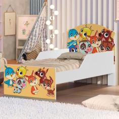 Mini Cama Bichinhos Com Colchão - CASA H