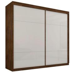 Roupeiro Asteca Duas Portas De Correr Malbec Off White