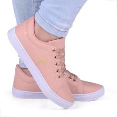 Tênis Feminino Branco Sapatenis Leve e Confortável - Star outlet Calça