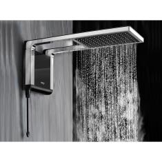 Chuveiro Elétrico Lorenzetti Acqua Storm Ultra 5500W - Cromado/Preto - 127V