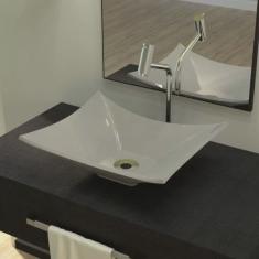 Kit Cuba L38 Torneira Link 1062 Metal Válvula 1 Polegada Sifão Pvc Flexível Compace