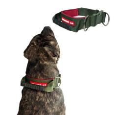 Coleira com Alça para Cães de Grande Porte - Cores Variadas - Canadá K