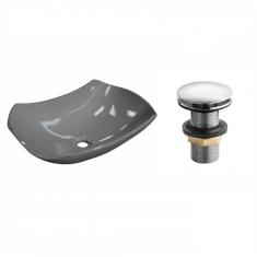 Kit Cuba L42 Válvula Click Compace Cinza