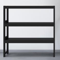 Estante Com 3 Prateleiras Quadra Grifit Preto